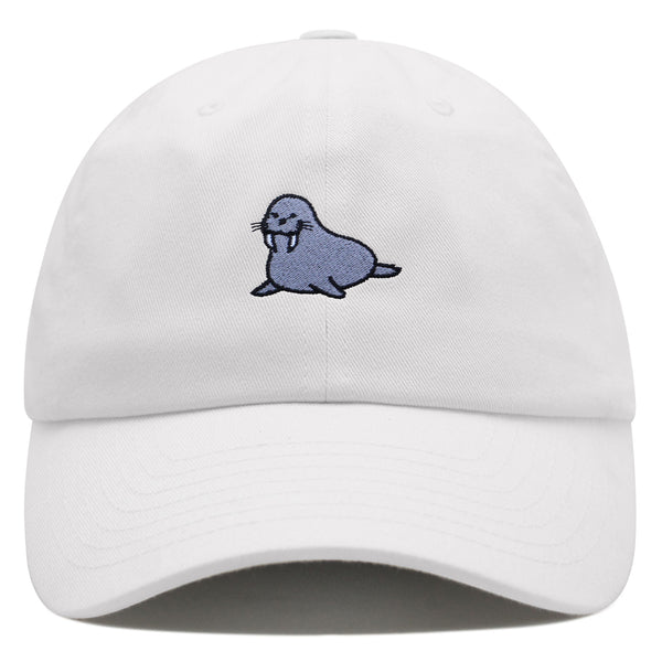 Walrus Premium Dad Hat Embroidered Baseball Cap Pier Fishing