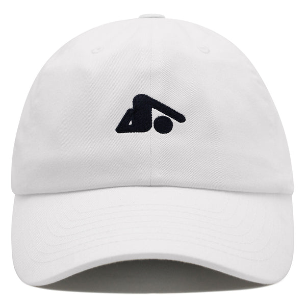 Yoga Stretch Premium Dad Hat Embroidered Baseball Cap Posing