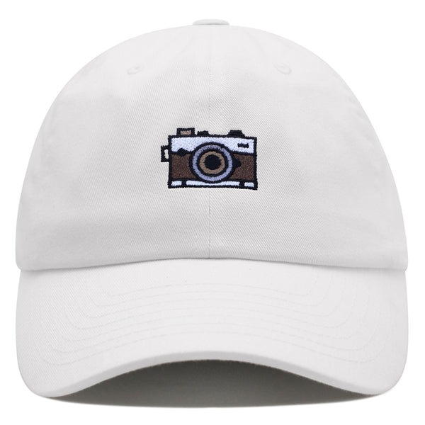 Camera Premium Dad Hat Embroidered Baseball Cap Vintage Camera