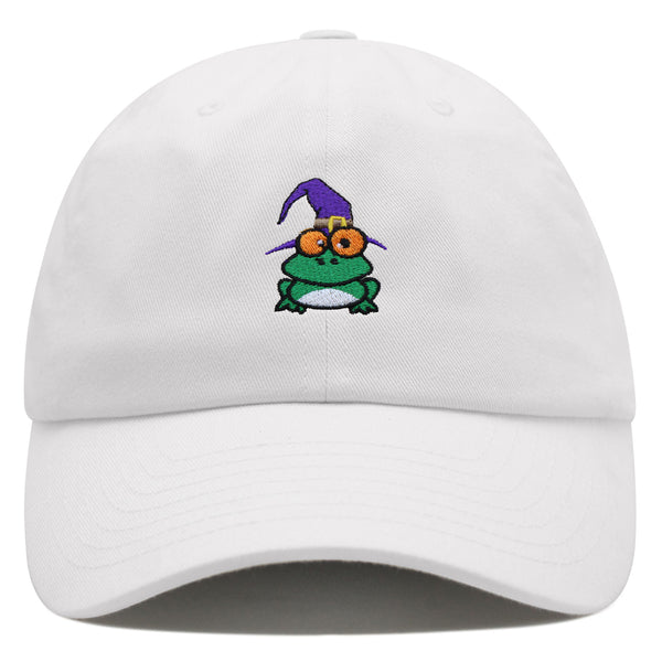 Frog Wizard Premium Dad Hat Embroidered Baseball Cap Story Book