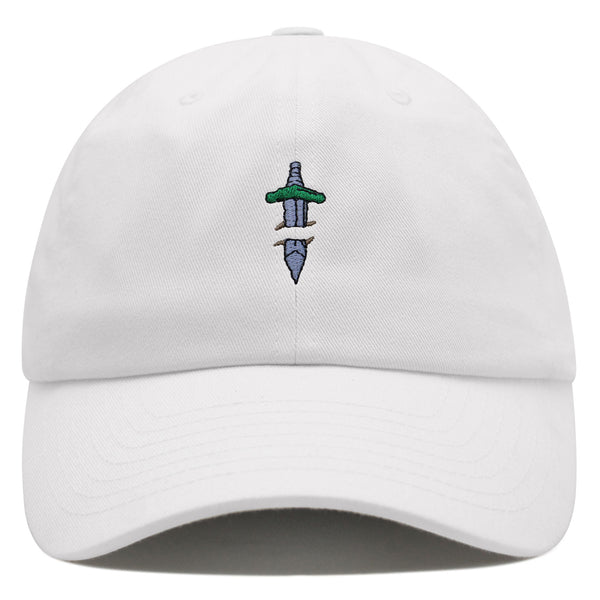 Sword Premium Dad Hat Embroidered Cotton Baseball Cap Knight