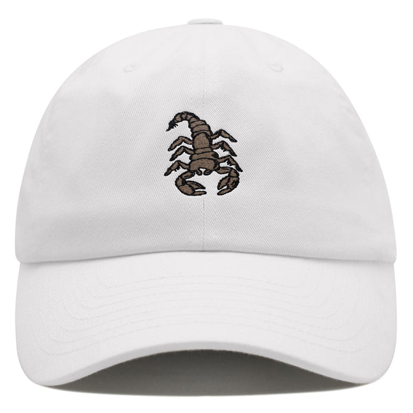 Scorpion Premium Dad Hat Embroidered Cotton Baseball Cap Tattoo