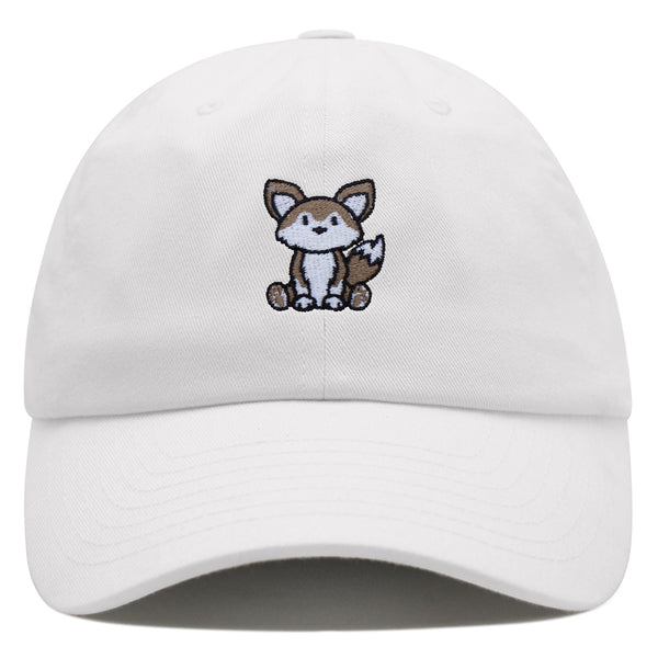 Fennec Fox Premium Dad Hat Embroidered Cotton Baseball Cap Sitting