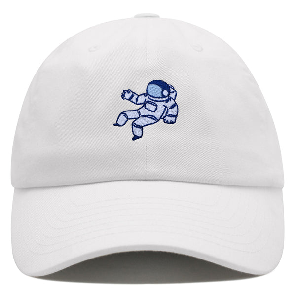 Astronaut in Space Premium Dad Hat Embroidered Cotton Baseball Cap Astronaut Suit