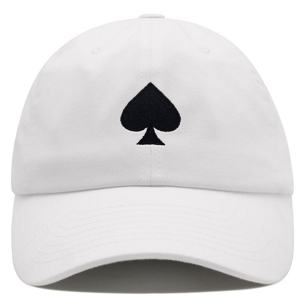 Spade Premium Dad Hat Embroidered Cotton Baseball Cap Poker