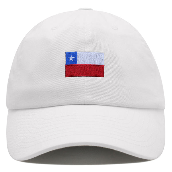 Chile Flag Premium Dad Hat Embroidered Cotton Baseball Cap Country Flag Series