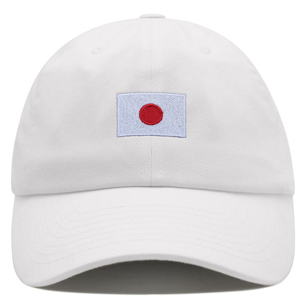 Japan Flag Premium Dad Hat Embroidered Cotton Baseball Cap Country Flag Series