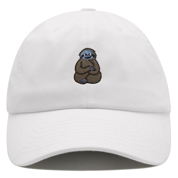 Sloth  Premium Dad Hat Embroidered Cotton Baseball Cap