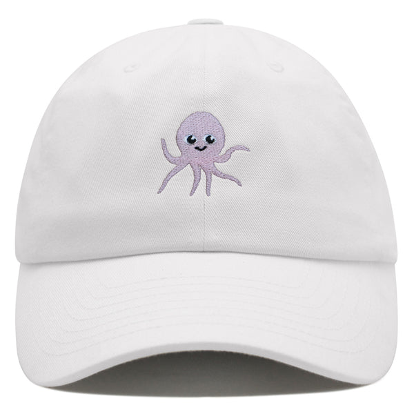 Cute Octopus Premium Dad Hat Embroidered Cotton Baseball Cap