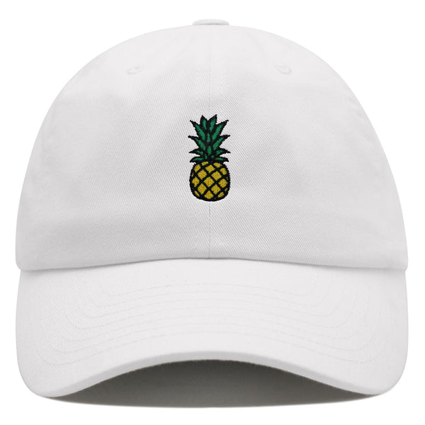 Cartoon Pineapple Premium Dad Hat Embroidered Cotton Baseball Cap