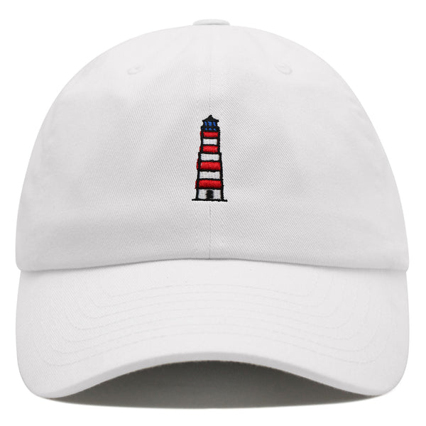 Lighthouse Premium Dad Hat Embroidered Cotton Baseball Cap Design