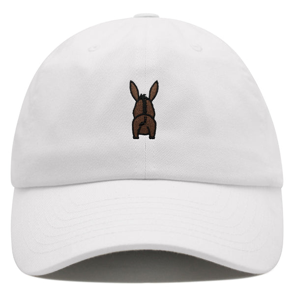 Donkey Butt Premium Dad Hat Embroidered Cotton Baseball Cap Funny Cute