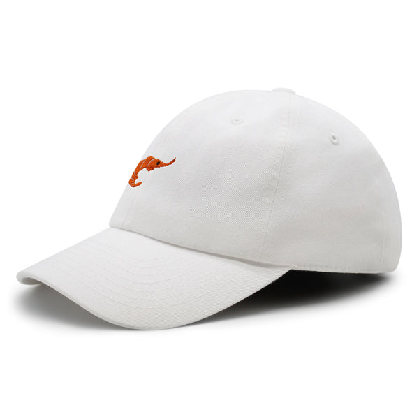 Shrimp Premium Dad Hat Embroidered Baseball Cap Fishing Foodie Ocean