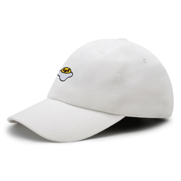 Smiling Egg Premium Dad Hat Embroidered Baseball Cap Sunny Side Up