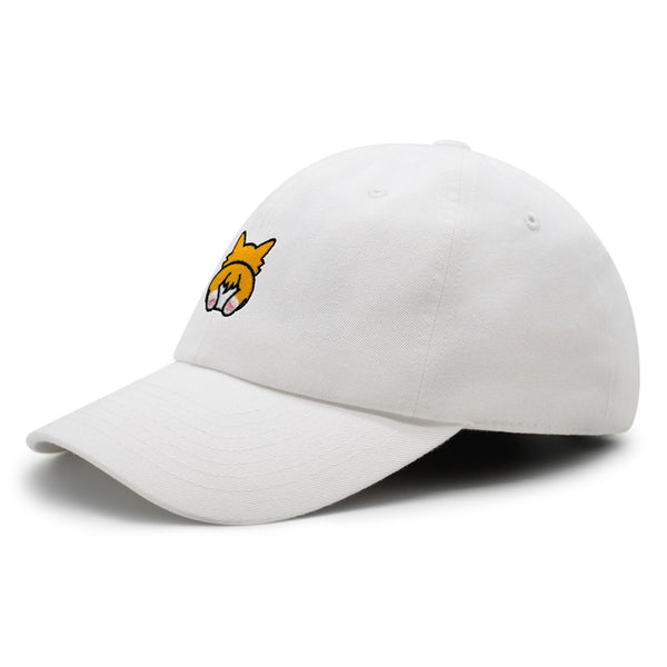 Corgi Butt Premium Dad Hat Embroidered Baseball Cap Welsh Corgi