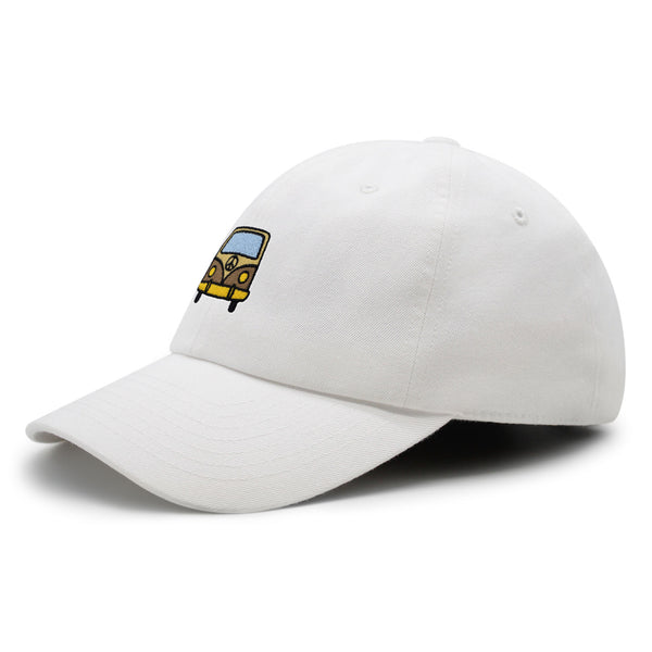 Hippie Van Premium Dad Hat Embroidered Baseball Cap RV VW