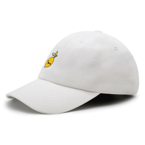 Lemon Premium Dad Hat Embroidered Baseball Cap Vegan Vegetable