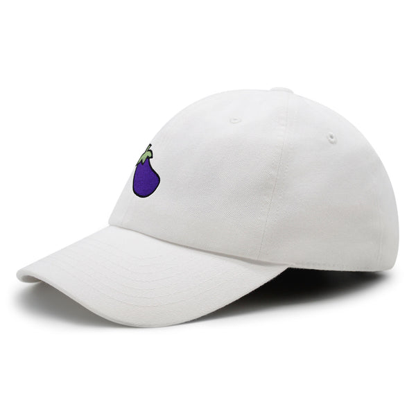 Eggplant Premium Dad Hat Embroidered Baseball Cap Foodie Vegetable