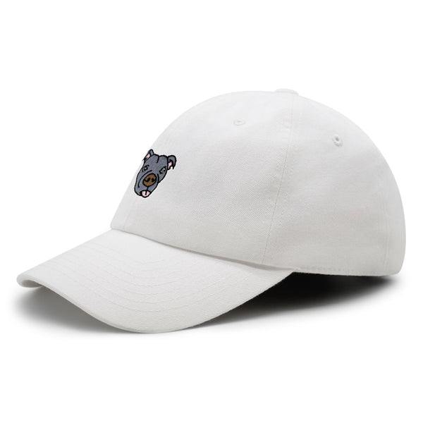 Pitbull Premium Dad Hat Embroidered Baseball Cap Dog Puppy