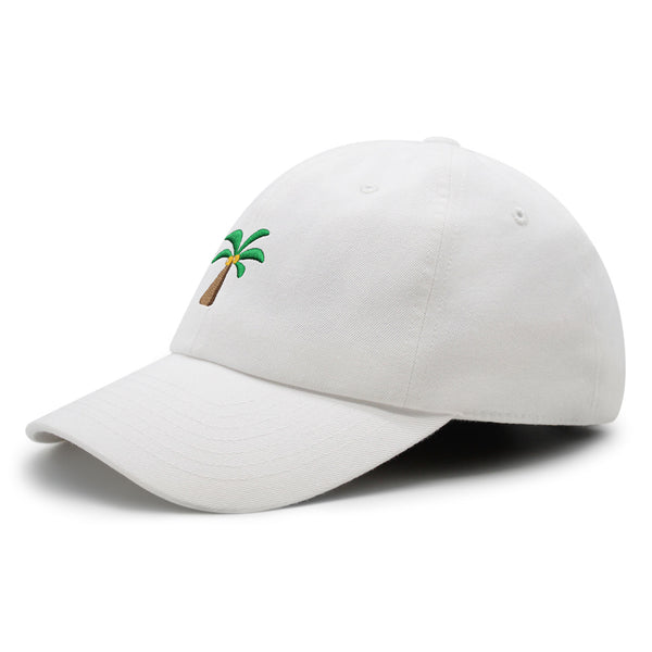 Palm Tree Premium Dad Hat Embroidered Baseball Cap Coconut