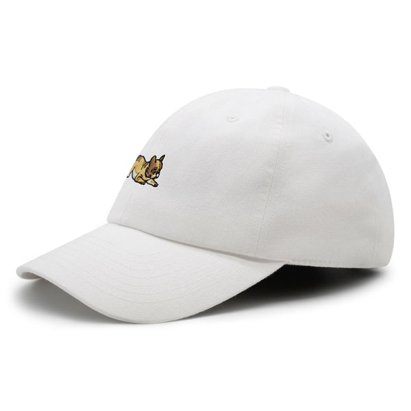 French Bulldog Premium Dad Hat Embroidered Baseball Cap Dog Puppy