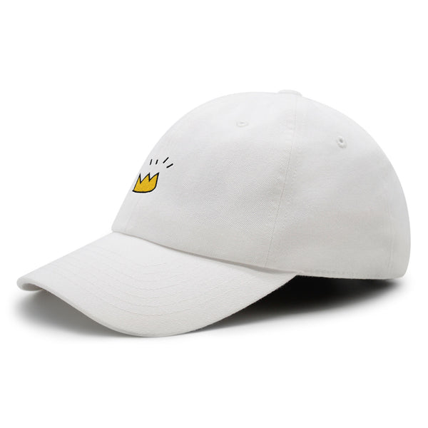 Crown Premium Dad Hat Embroidered Baseball Cap Cute