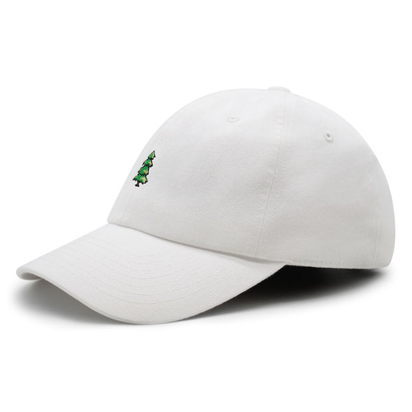 Pine Tree Premium Dad Hat Embroidered Baseball Cap Mountain