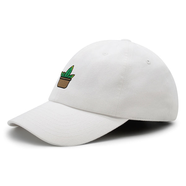 Aloe Plant Premium Dad Hat Embroidered Baseball Cap Pot