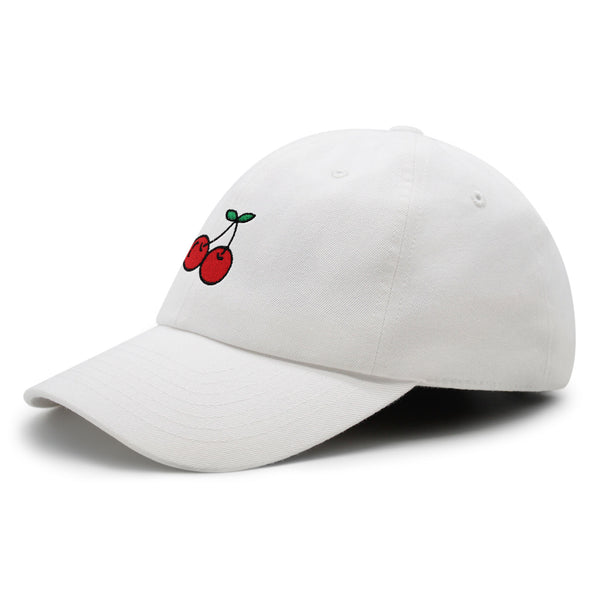 Cherries Premium Dad Hat Embroidered Baseball Cap Fruit