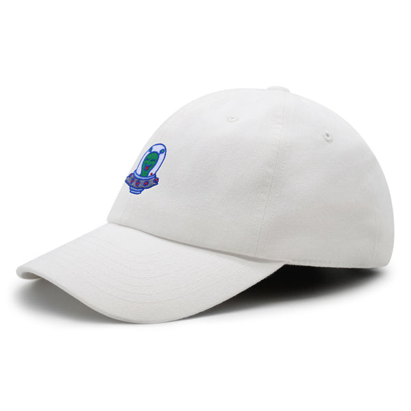 Flying Saucer Premium Dad Hat Embroidered Baseball Cap UFO