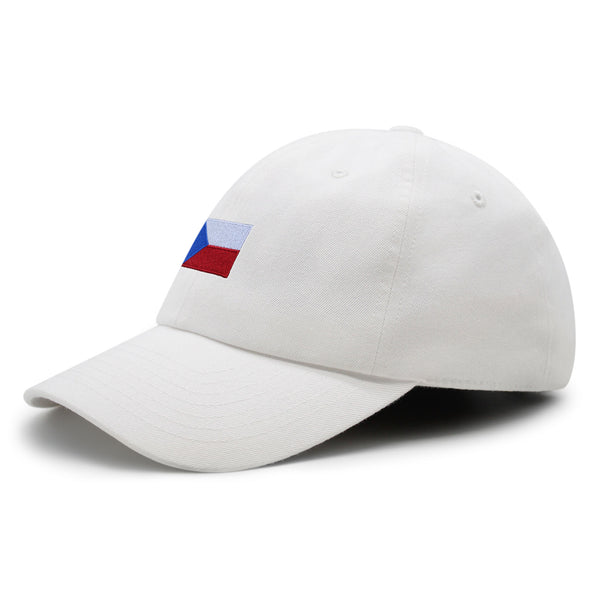 Czech Republic Flag Premium Dad Hat Embroidered Cotton Baseball Cap Country Flag Series