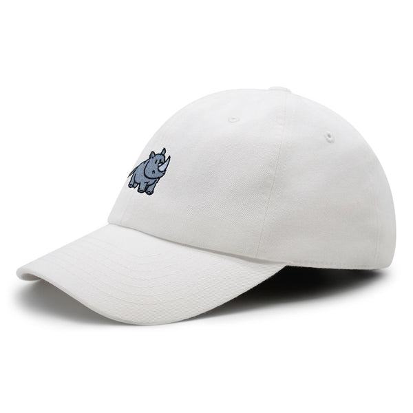 Rhino Premium Dad Hat Embroidered Cotton Baseball Cap