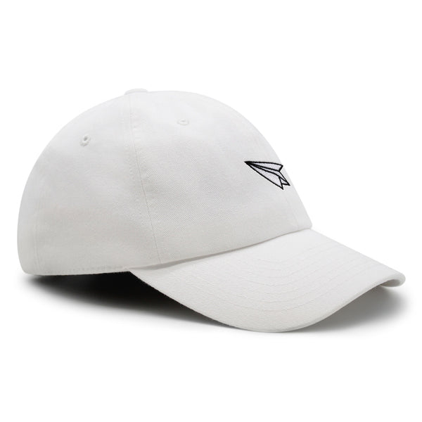 Paper Airplane Premium Dad Hat Embroidered Baseball Cap Plane Sky