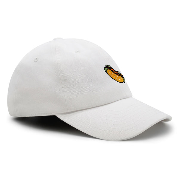 Hot Dog Premium Dad Hat Embroidered Baseball Cap Fast Food