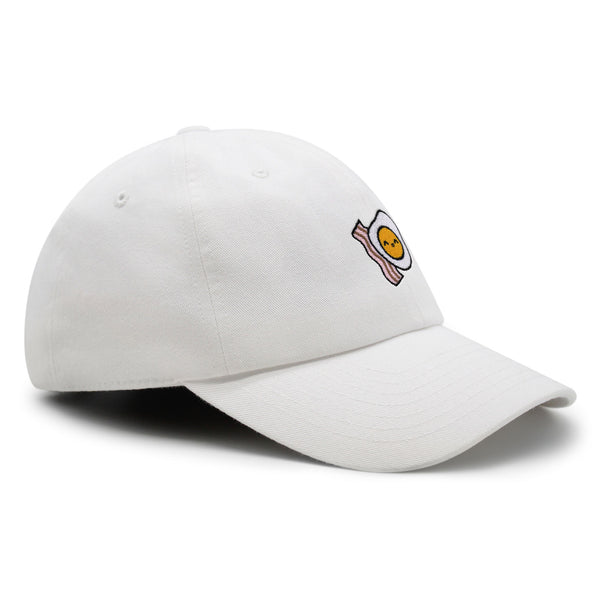 Egg and Bacon Premium Dad Hat Embroidered Baseball Cap Breakfast