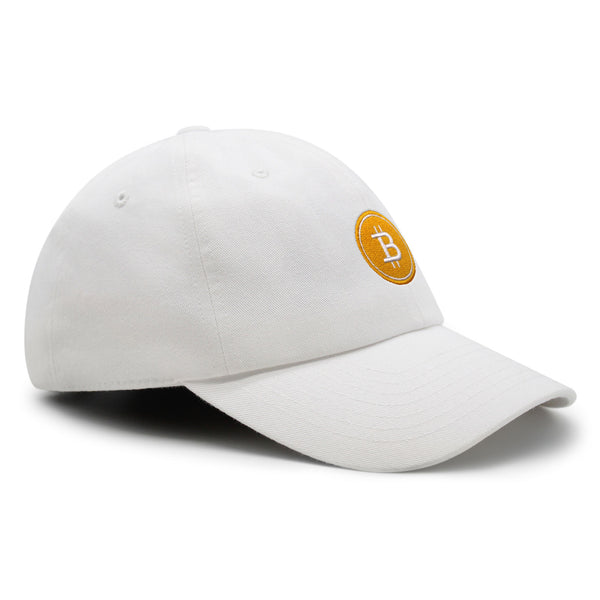 Bitcoin Premium Dad Hat Embroidered Baseball Cap Cryptocurrency Investing