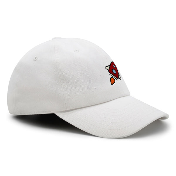 Rocket Premium Dad Hat Embroidered Baseball Cap Space Shuttle