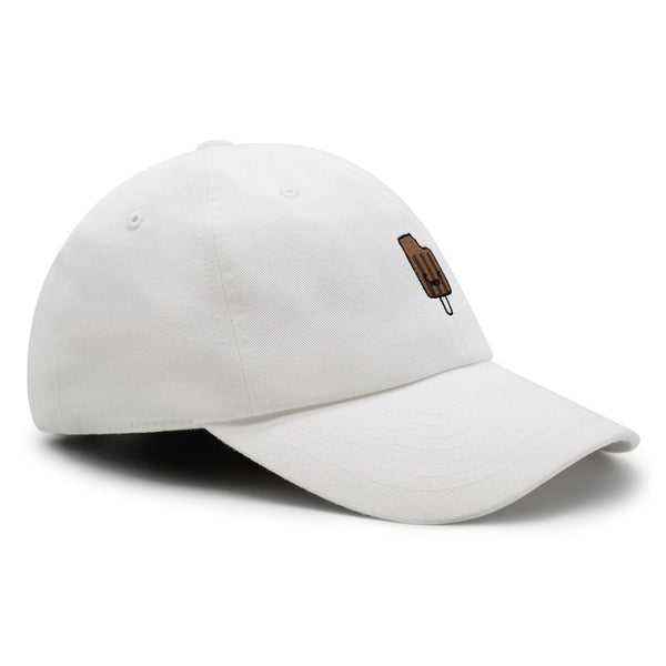 Chocolate Ice Cream Premium Dad Hat Embroidered Baseball Cap Foodie Chocolate