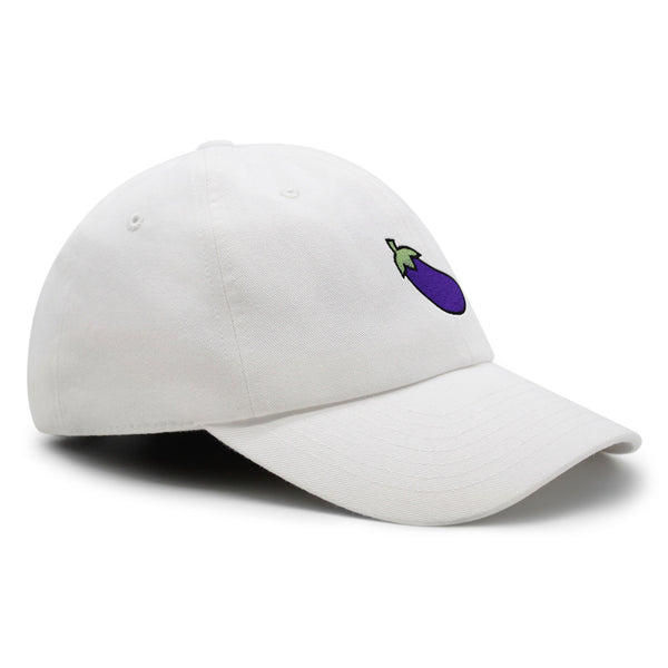 Eggplant Premium Dad Hat Embroidered Baseball Cap Foodie Vegetable