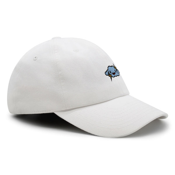 Cloud Premium Dad Hat Embroidered Baseball Cap Ligthning Thunder