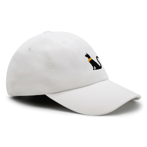 Black Egyptian Cat Premium Dad Hat Embroidered Baseball Cap Kitty