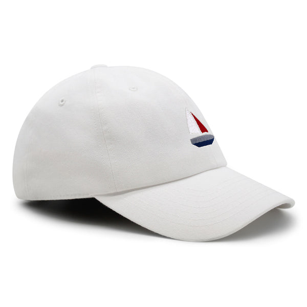 Cute Boat Premium Dad Hat Embroidered Baseball Cap Sailor Ocean