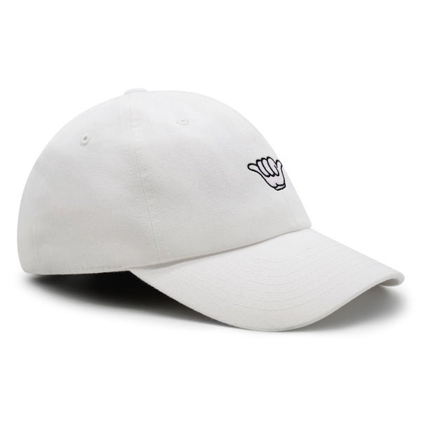 Shaka Cartoon Premium Dad Hat Embroidered Baseball Cap Surfing San Diego