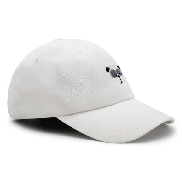 Panda Premium Dad Hat Embroidered Baseball Cap Zoo Animal