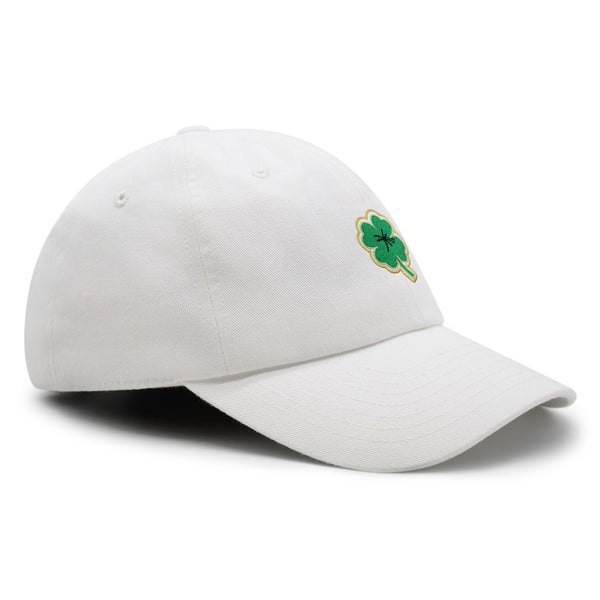 Clover Premium Dad Hat Embroidered Baseball Cap Lucky Plant