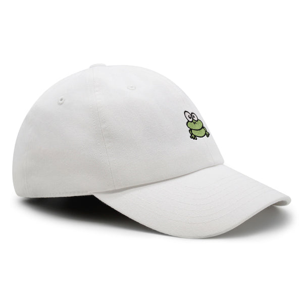 Frog  Premium Dad Hat Embroidered Baseball Cap Green