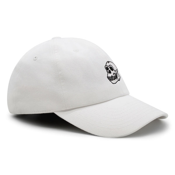 Gorilla Skull Premium Dad Hat Embroidered Baseball Cap Skelton