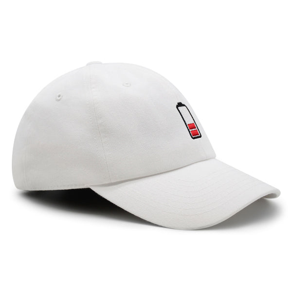 Low Battery Premium Dad Hat Embroidered Baseball Cap Phone