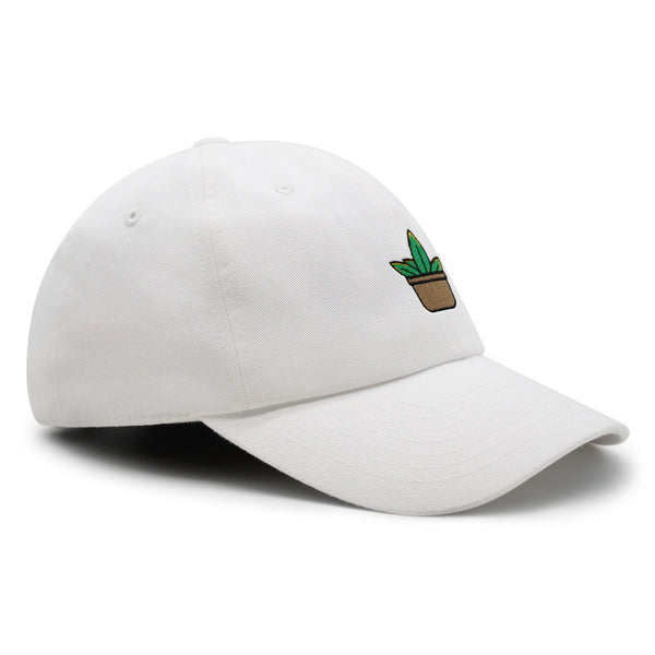 Aloe Plant Premium Dad Hat Embroidered Baseball Cap Pot