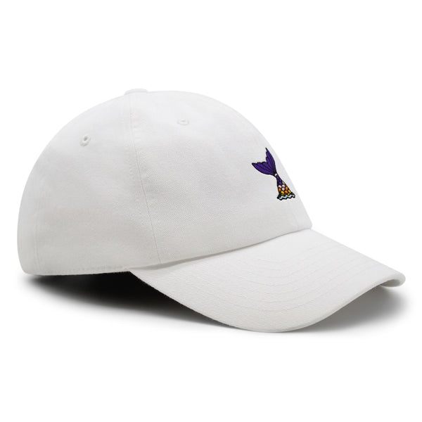 Mermaid Tail Premium Dad Hat Embroidered Baseball Cap Cute